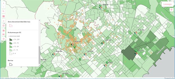 location intelligence penetración clientes seccion censal
